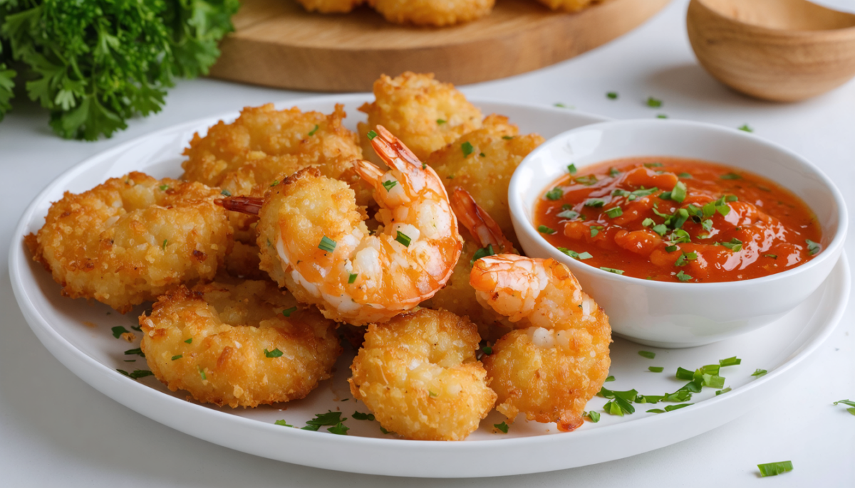 découvrez une recette gourmande et simple de beignets de crevettes légers, sans utiliser de friteuse. parfaits pour un repas savoureux et facile à préparer.