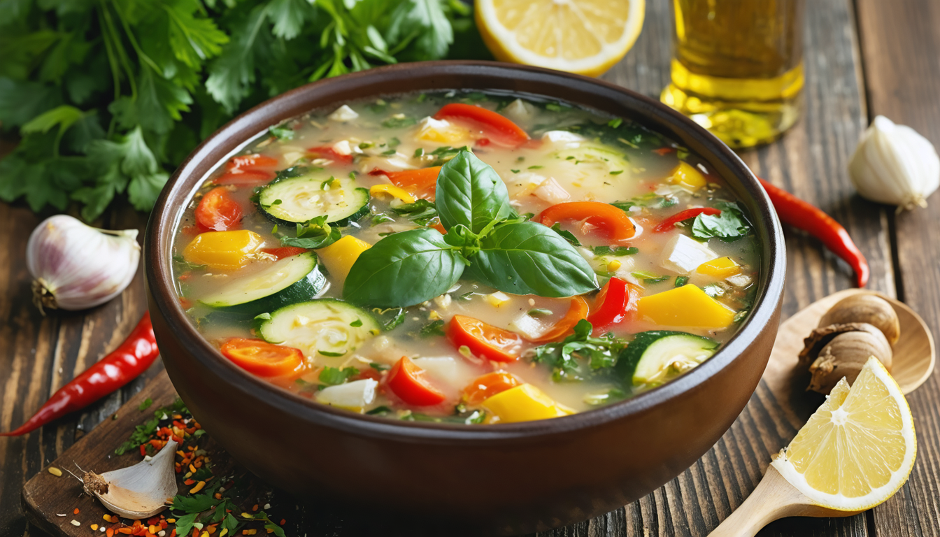 découvrez une soupe brûle-graisses savoureuse, idéale pour une alimentation légère et minceur. parfaite pour perdre du poids tout en vous faisant plaisir.