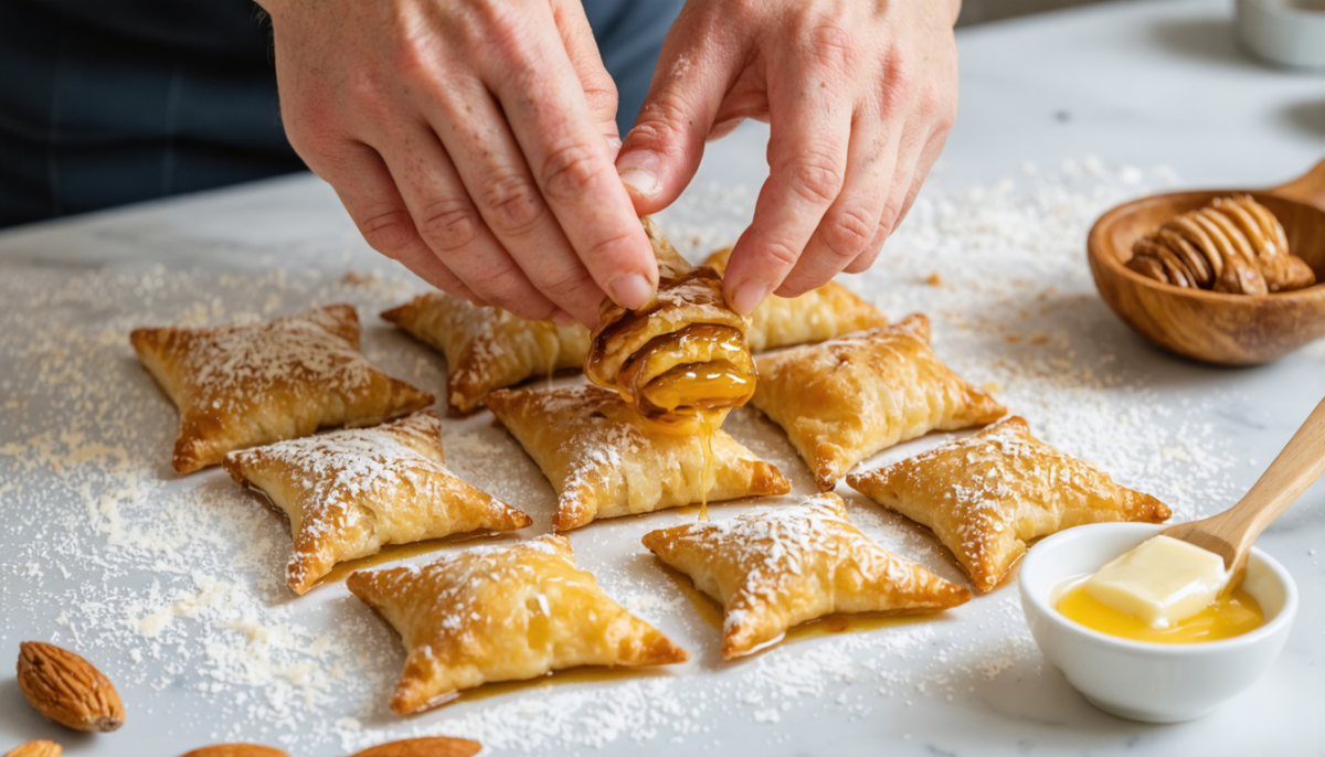 découvrez nos briouats légers au miel et amandes, une douceur croustillante et gourmande parfaite pour un dessert ou une pause sucrée qui ravira vos papilles.