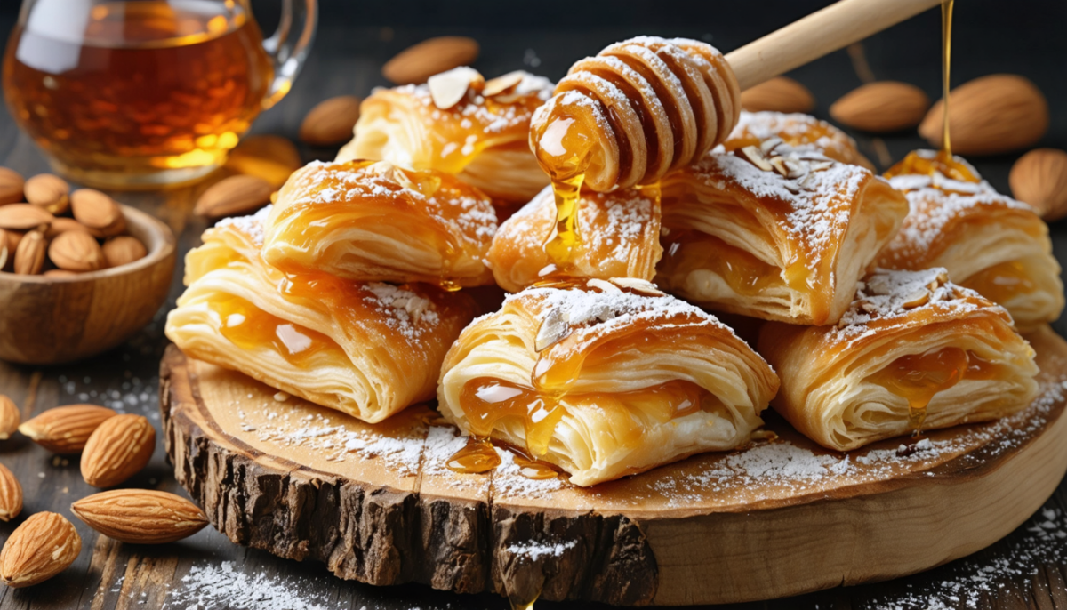 découvrez nos briouats légers au miel et amandes, une douceur croustillante et gourmande parfaite pour toutes les envies sucrées.
