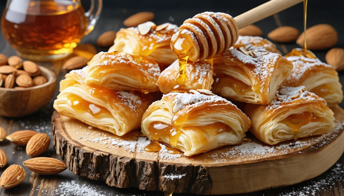 découvrez nos briouats légers au miel et amandes, une douceur croustillante et gourmande parfaite pour toutes les envies sucrées.