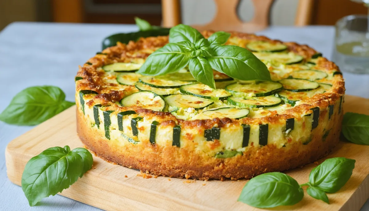 découvrez la recette facile et rapide du cake salé moelleux courgette, chèvre et basilic, parfait pour un apéritif gourmand et convivial.