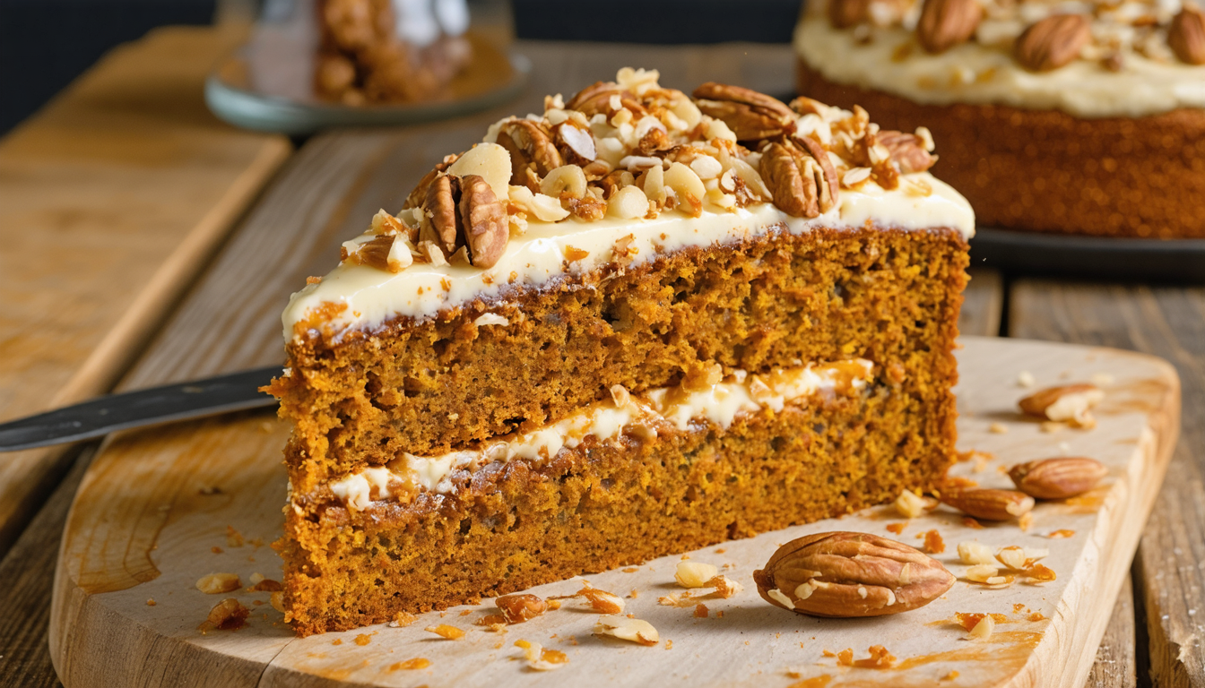 découvrez ce gâteau fondant aux carottes, noisettes et amandes, une douceur irrésistible qui séduira vos papilles dès la première bouchée. préparez la recette et partagez ce plaisir gourmand avec vos proches !