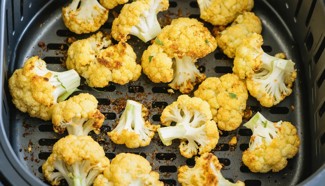 découvrez notre recette rapide et gourmande de chou-fleur croustillant à l'airfryer, parfaite pour un repas sain et savoureux en quelques minutes.