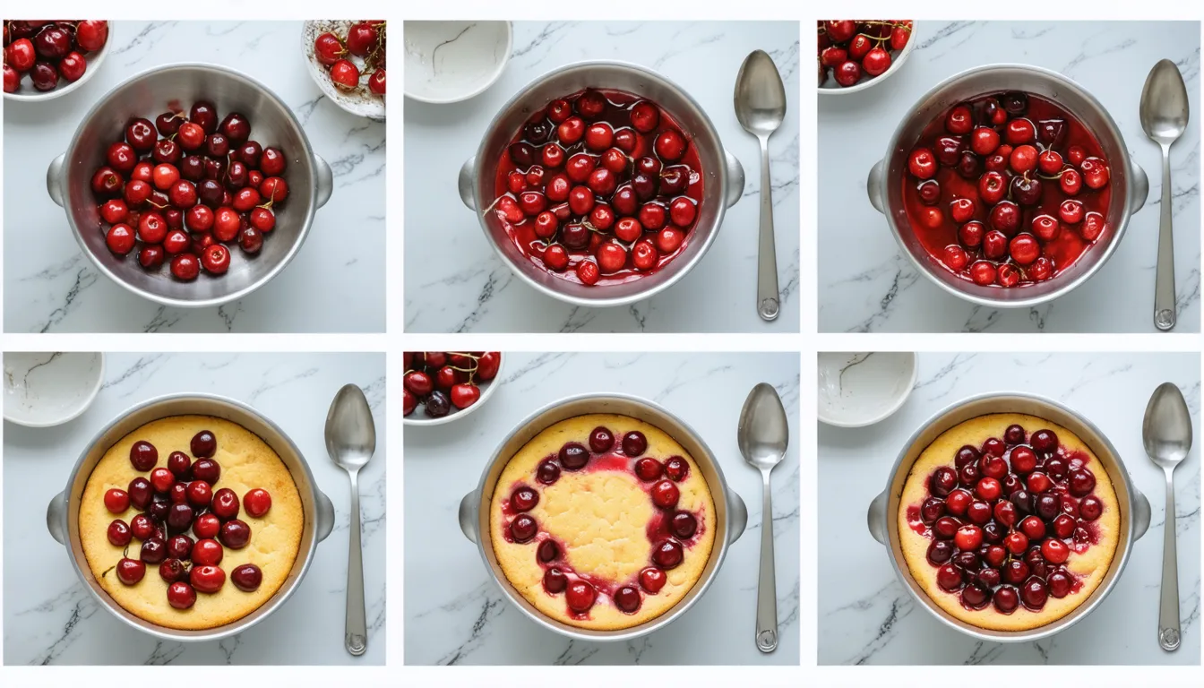 savourez un clafoutis aux cerises express, une recette rapide et gourmande pour un goûter fruité et délicieux en un rien de temps.