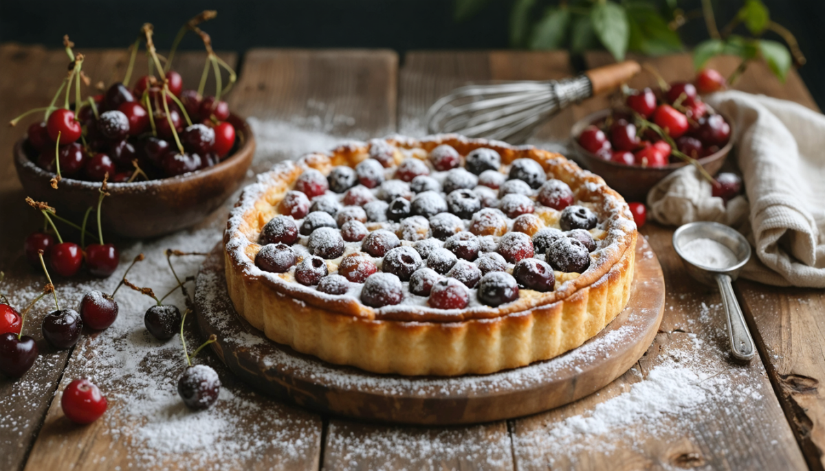 découvrez notre recette simple et gourmande de clafoutis aux cerises, idéale pour savourer un délicieux dessert fait maison en toute simplicité.