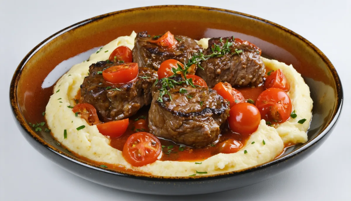 découvrez notre recette simple et gourmande de cocotte de joues de porc aux tomates fraîches et thym, parfaite pour un repas savoureux et convivial.