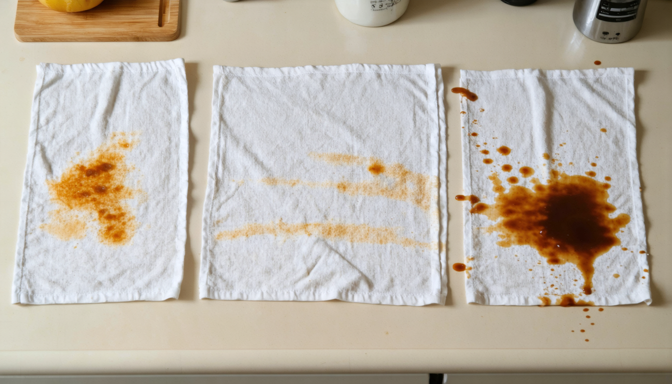 apprenez à enlever facilement et efficacement les taches tenaces sur vos torchons de cuisine, sans effort ni frottement, grâce à nos astuces simples et naturelles.