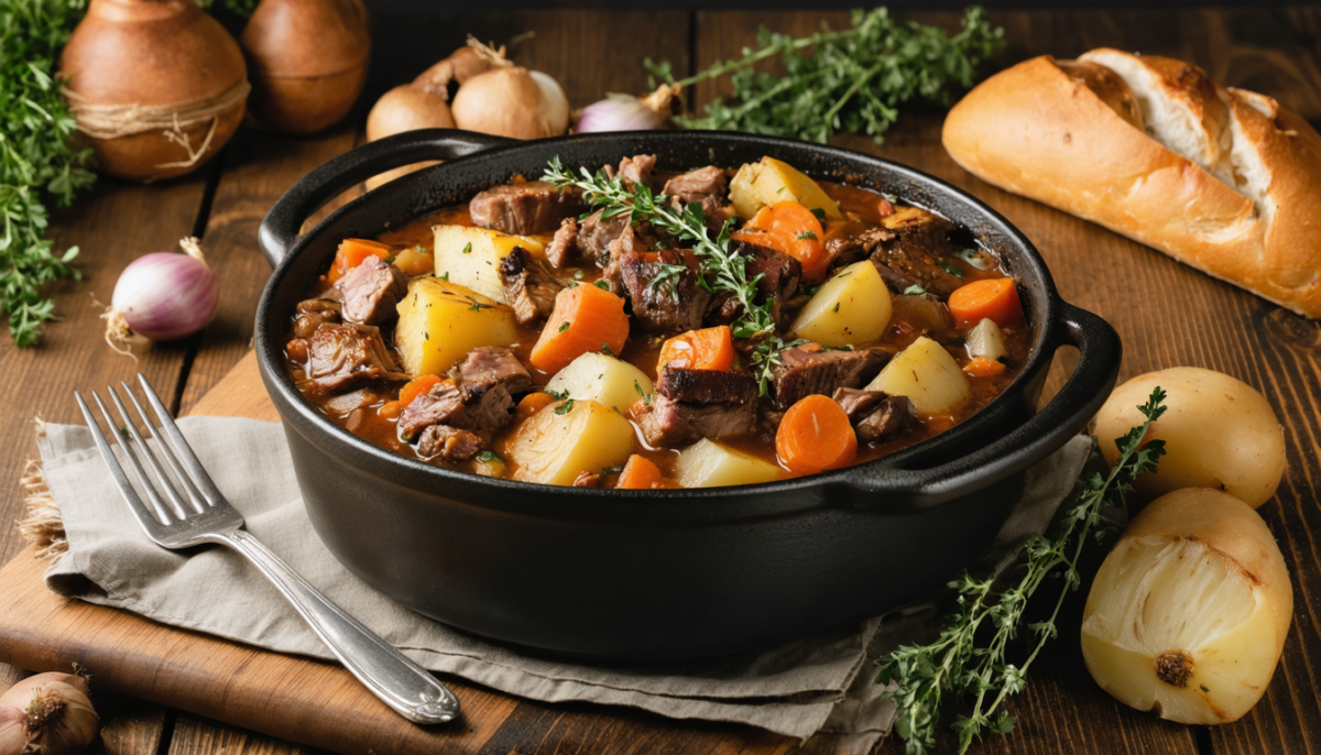 découvrez la recette authentique du baeckeoffe, un plat traditionnel alsacien riche en saveurs, parfait pour savourer un trésor culinaire de l'alsace chez vous.