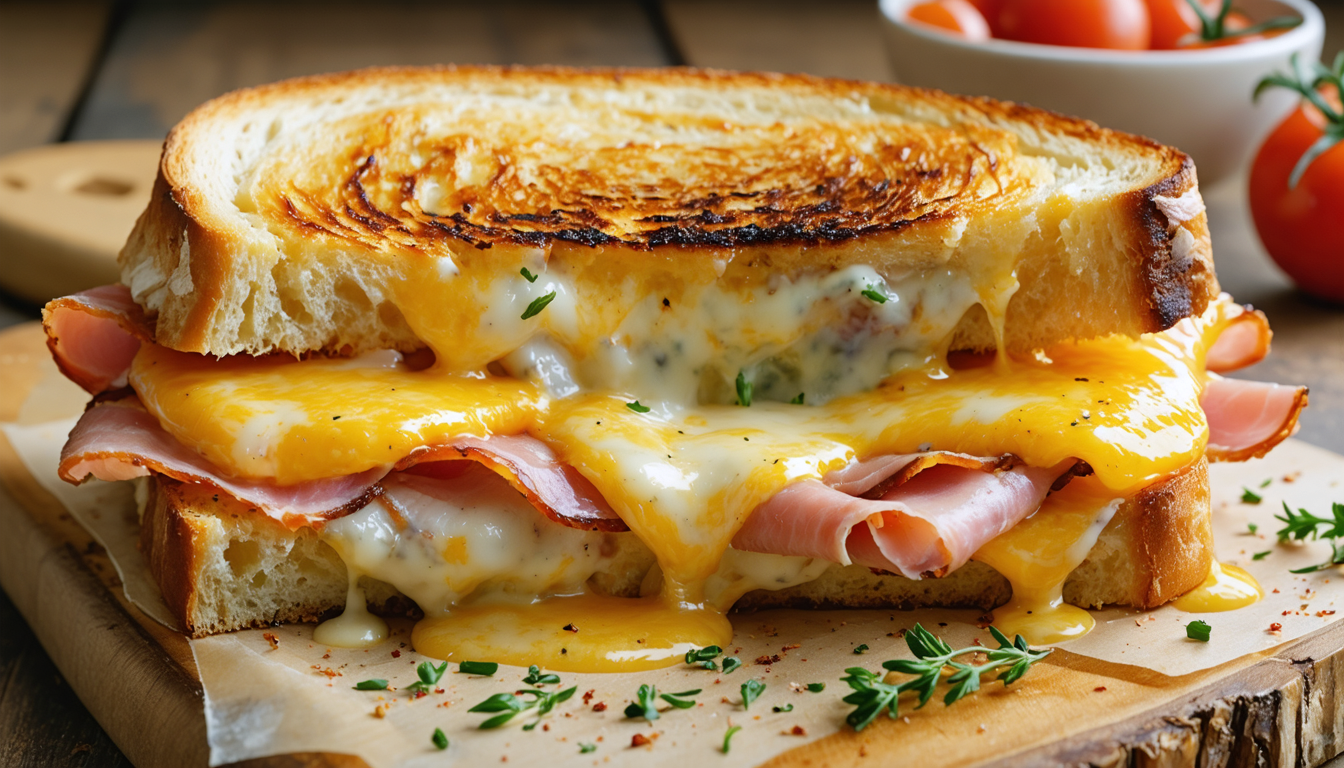 découvrez notre recette de croque-monsieur ultra réconfortant, une version gourmande et généreuse qui surpasse la recette classique pour un plaisir garanti à chaque bouchée.