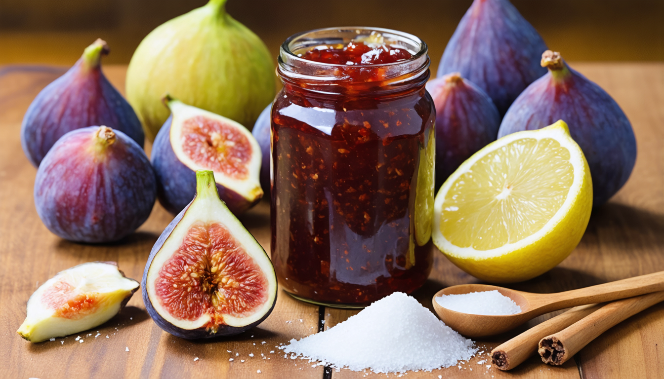 apprenez à réaliser une délicieuse confiture de figues maison, parfaite pour prolonger les saveurs de l'été toute l'année. recette simple et gourmande à découvrir immédiatement.