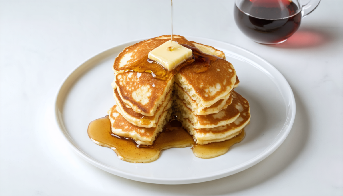 apprenez à préparer des pancakes ultra moelleux et délicieux grâce à notre recette inratable, simple et rapide à réaliser pour un petit-déjeuner parfait.