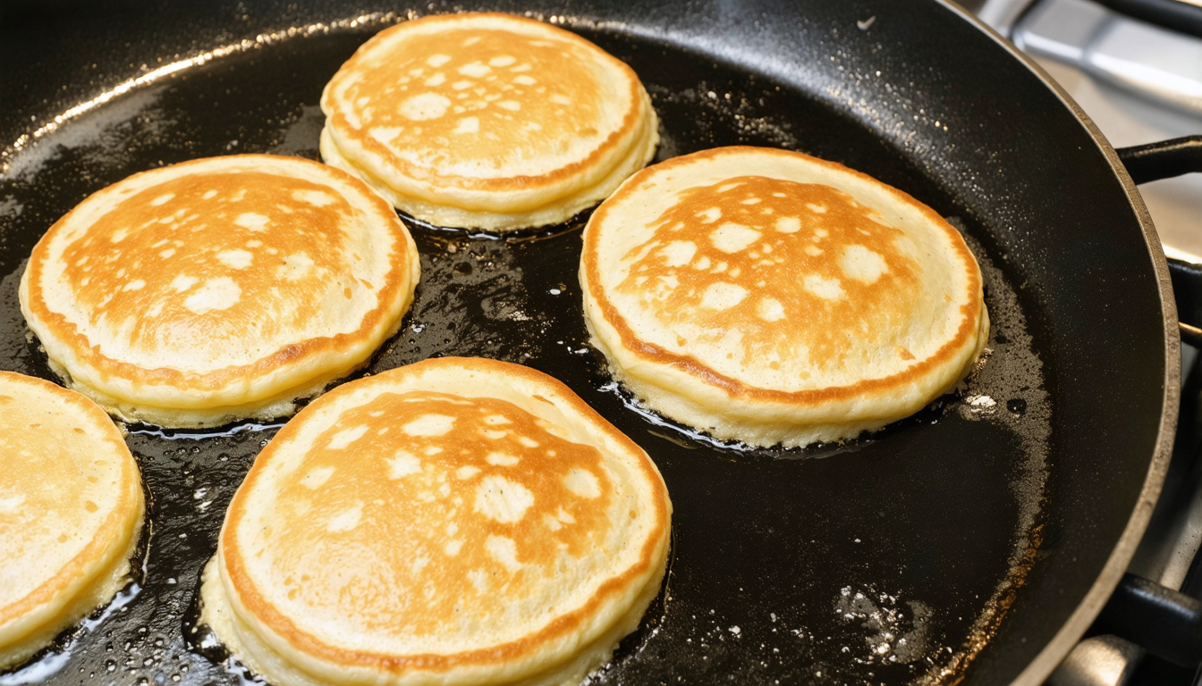 apprenez à réaliser des pancakes ultra moelleux et délicieux grâce à notre recette inratable, simple et rapide à préparer pour un petit-déjeuner parfait.