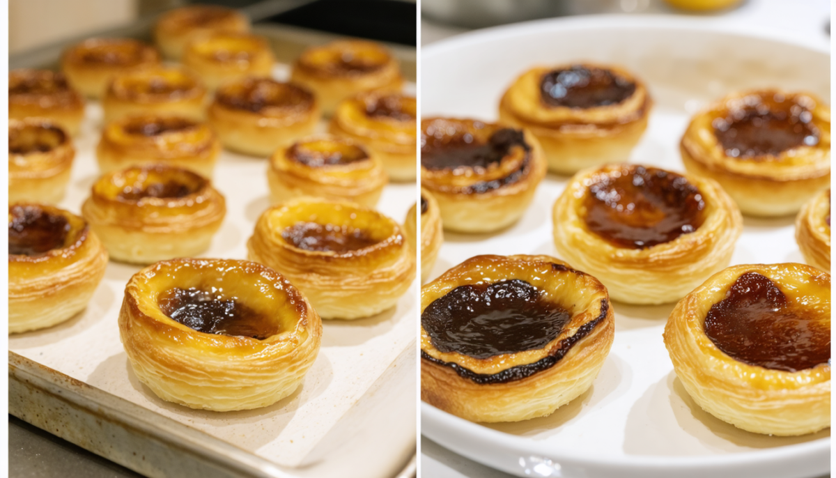apprenez à préparer les authentiques pastéis de nata portugais avec notre recette traditionnelle simple et savoureuse.