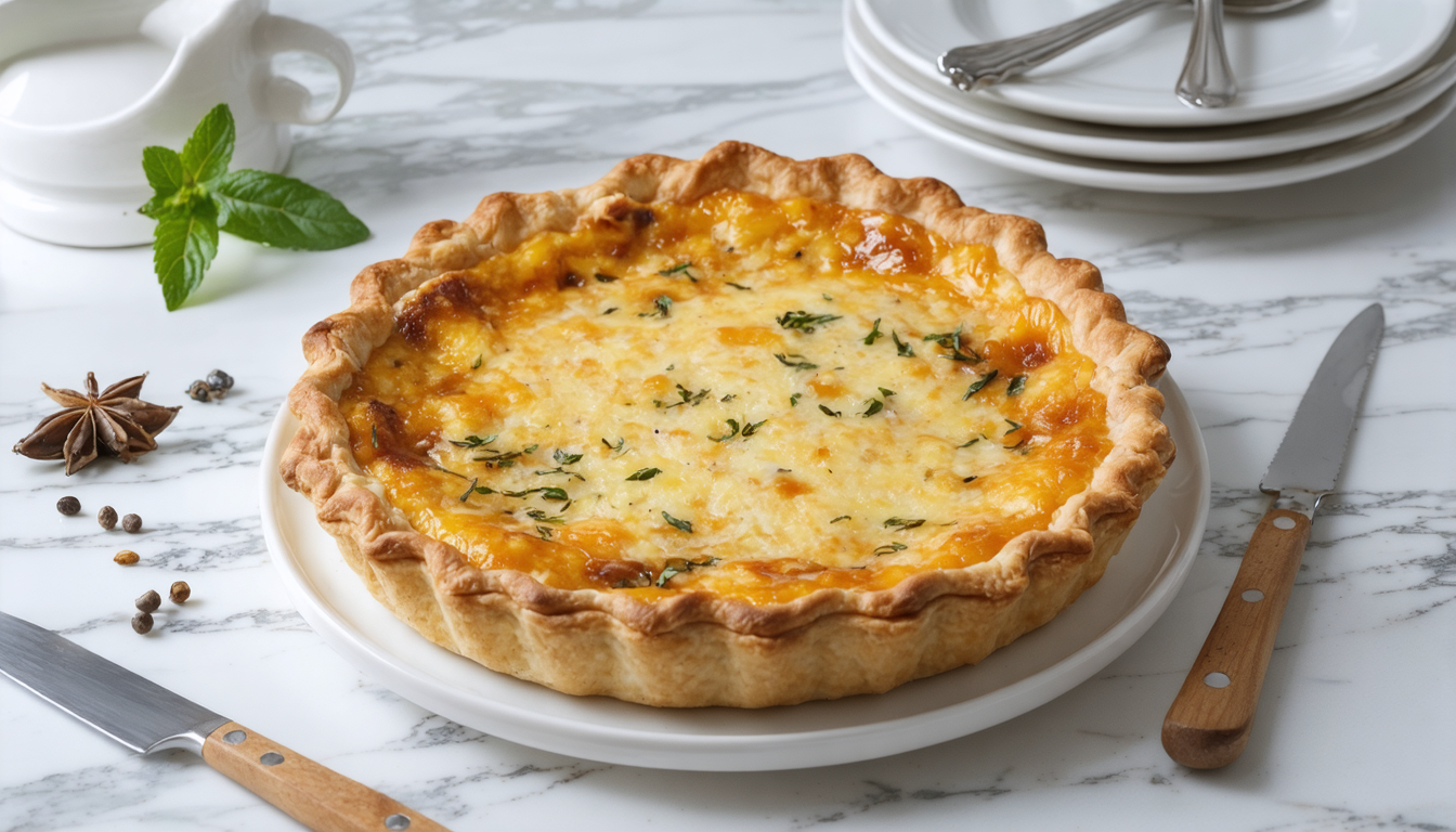 apprenez pourquoi la tarte au maroilles traditionnelle du nord se prépare avec une pâte brisée plutôt que feuilletée, pour une saveur et une texture authentiques.