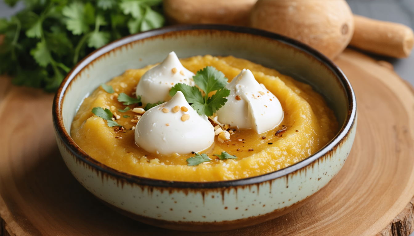 découvrez notre recette gourmande de purée de rutabaga à la coriandre et fromage frais, alliant douceur et fraîcheur pour un délice crémeux irrésistible.