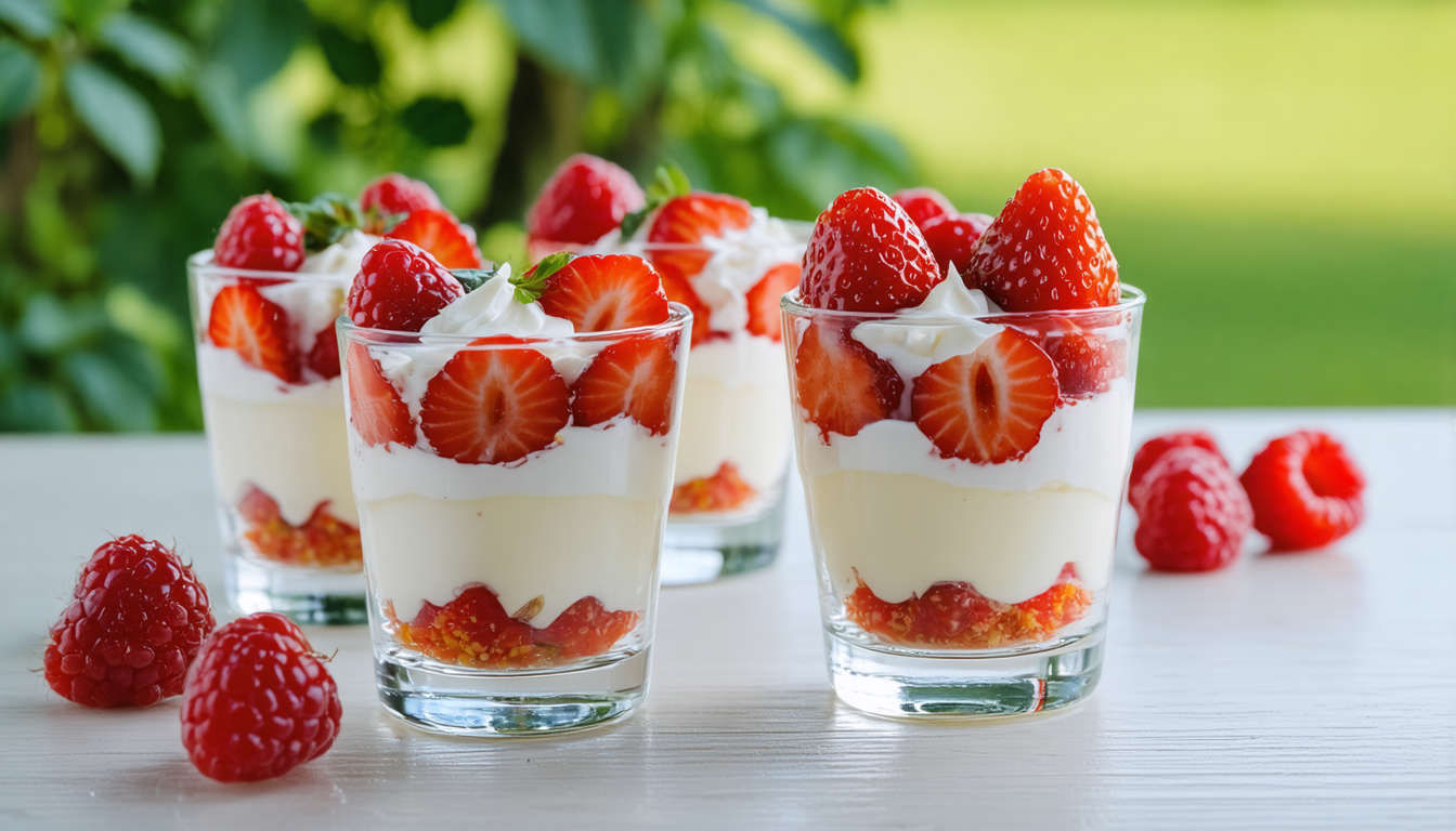 découvrez notre recette facile de panna cotta légère aux fraises, parfaite pour un dîner gourmand et rafraîchissant en été. un délice estival simple à préparer pour surprendre vos invités.