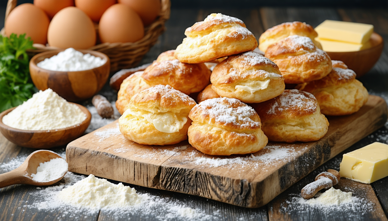 découvrez la recette authentique des gougères au fromage de brebis, un délice fromager parfait pour vos apéritifs et moments gourmands.