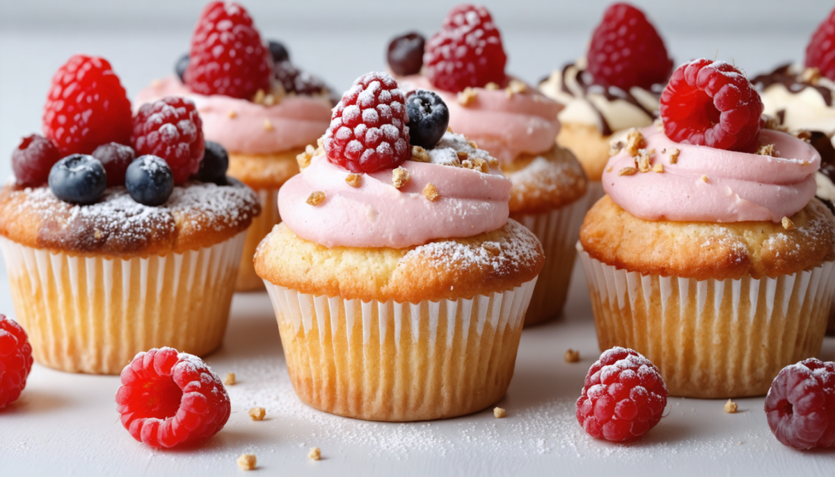 découvrez nos muffins moelleux aux framboises et fromage frais, une recette gourmande parfaite pour un moment de douceur et de plaisir.