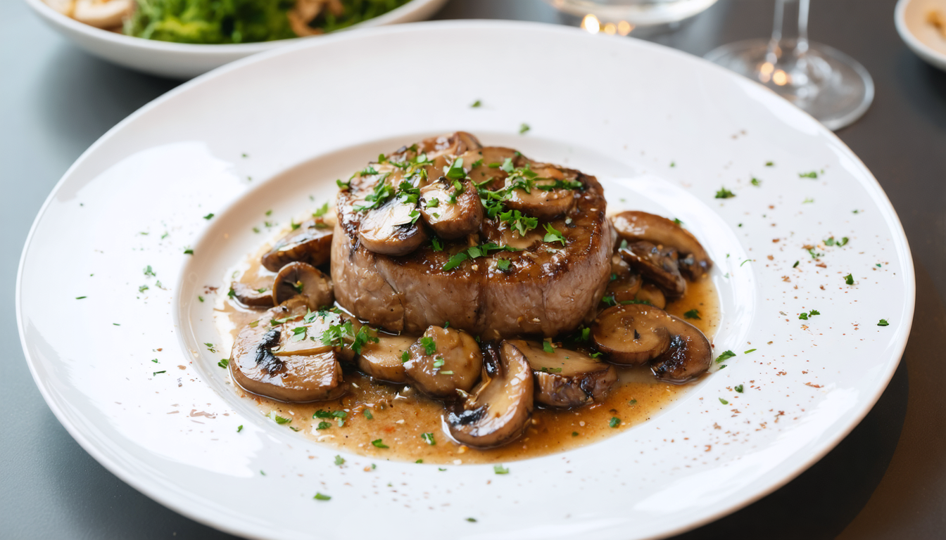 découvrez notre recette simple et gourmande de délice de veau aux champignons, parfaite pour un repas savoureux et facile à préparer.
