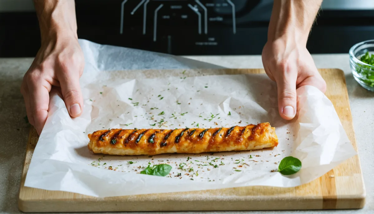 découvrez une recette savoureuse avec du gouda affiné et des fruits secs cuits en papillote, pour un délice fondant et parfumé à partager.