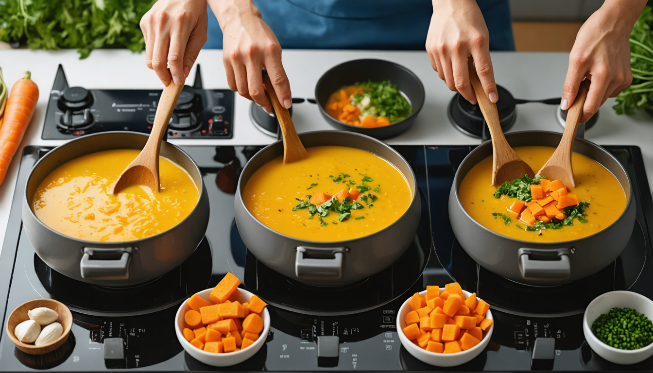 découvrez notre recette simple et gourmande de velouté de carottes au curry, un délice épicé parfait pour réchauffer vos repas avec saveur et douceur.