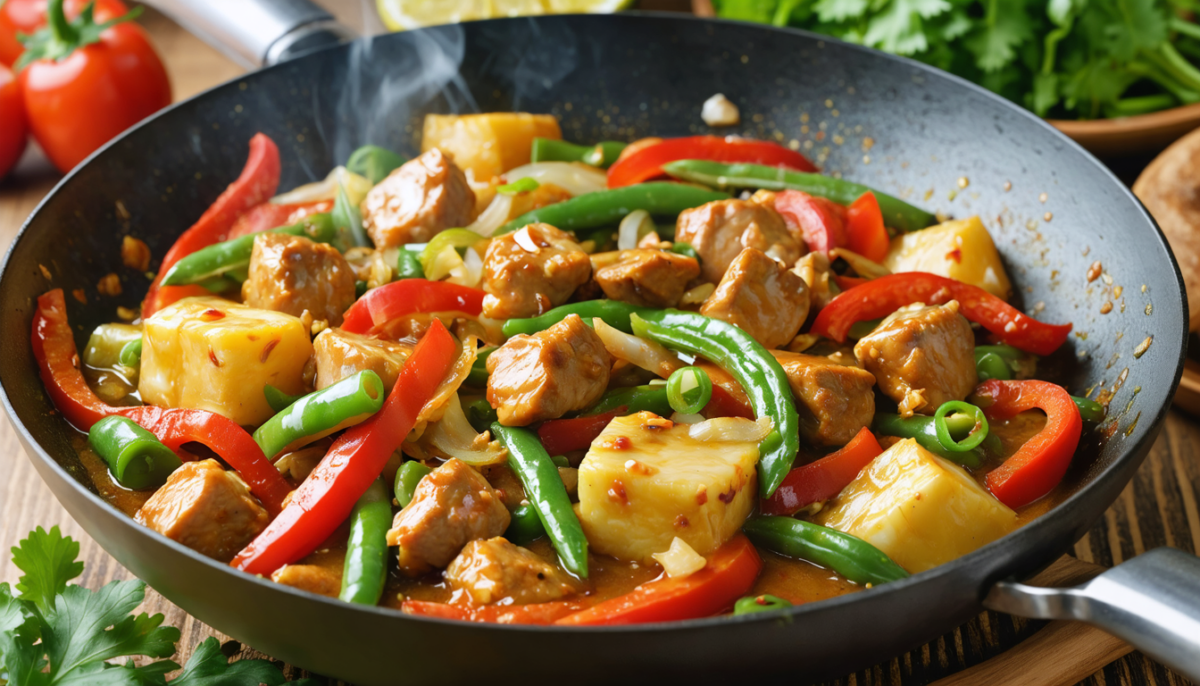 découvrez notre recette simple et savoureuse de sauté de porc au curry, un délice exotique qui éveillera vos papilles avec ses saveurs riches et parfumées.