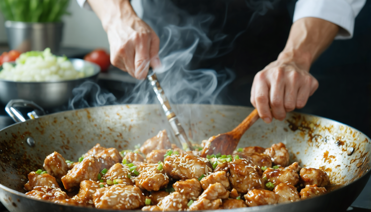 découvrez notre recette rapide de poulet au sésame, léger et savoureux, idéale pour une cuisine saine et pleine de saveurs.