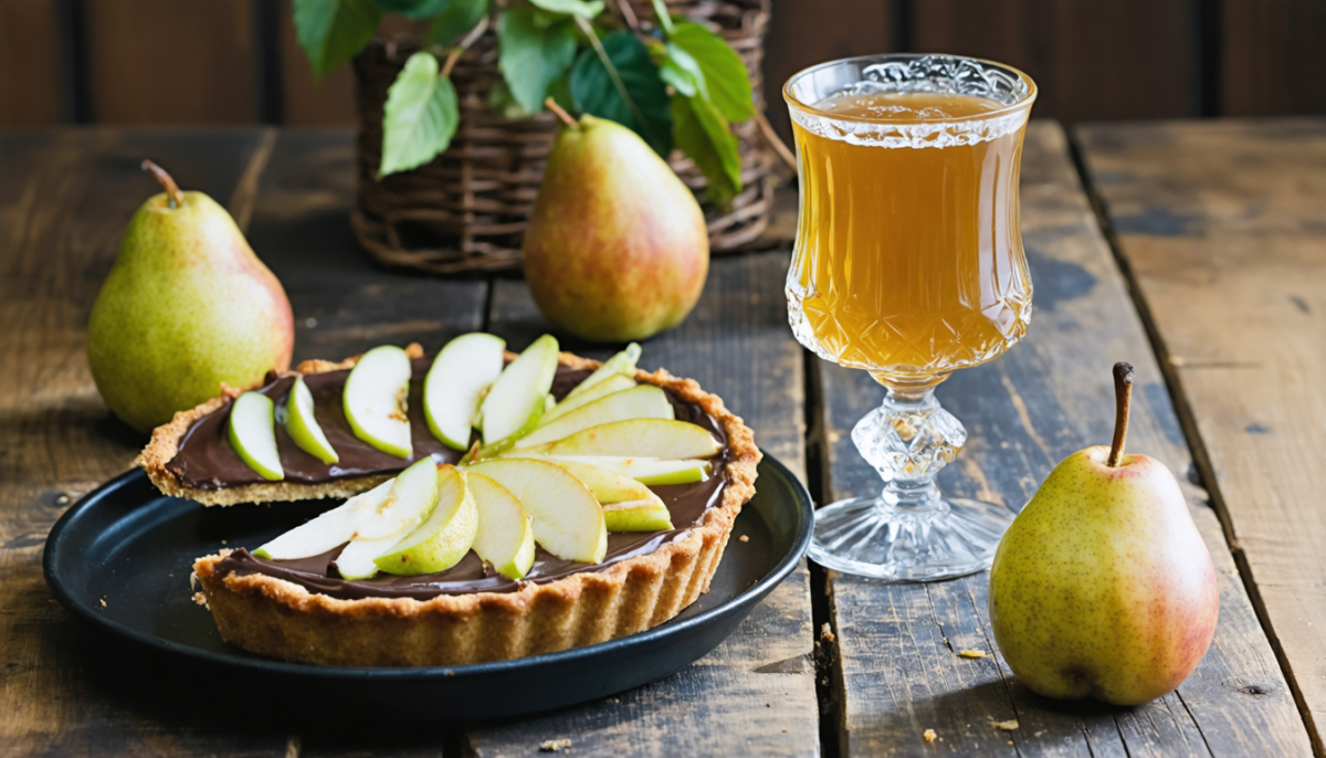 découvrez la recette rapide et gourmande de la tarte poires-chocolat ultra fondante prête en 15 minutes, un délice express pour régaler toute la famille à coup sûr !