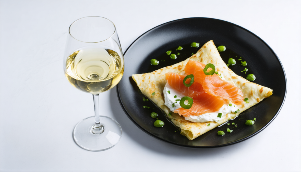 découvrez notre recette légère de crêpe au saumon fumé et ricotta, une entrée minceur délicieuse et raffinée, idéale pour un repas sain et gourmand.