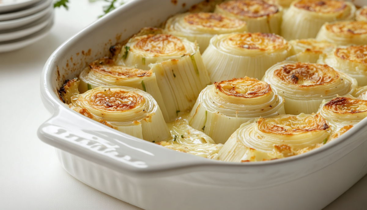 découvrez notre gratin de fenouil fondant au chèvre savoureux, une recette légère et délicieuse qui ravira vos papilles et apportera une touche gourmande à vos repas.