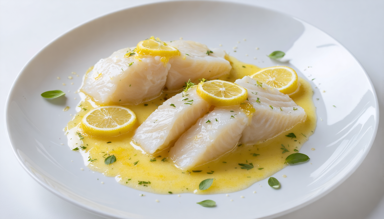 découvrez notre recette de filets de limande délicatement nappés d'un beurre citronné aux arômes subtils, pour un délice marin savoureux et raffiné.