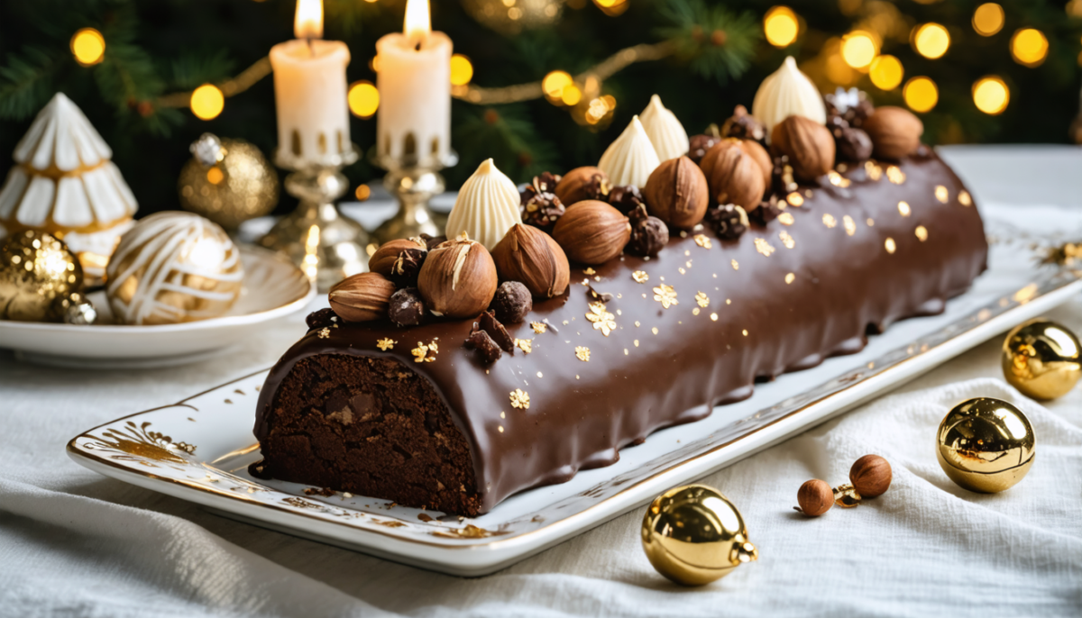 découvrez le délice roulé à la pralinoise, une douceur légère et gourmande parfaite pour égayer vos fêtes avec saveur et élégance.