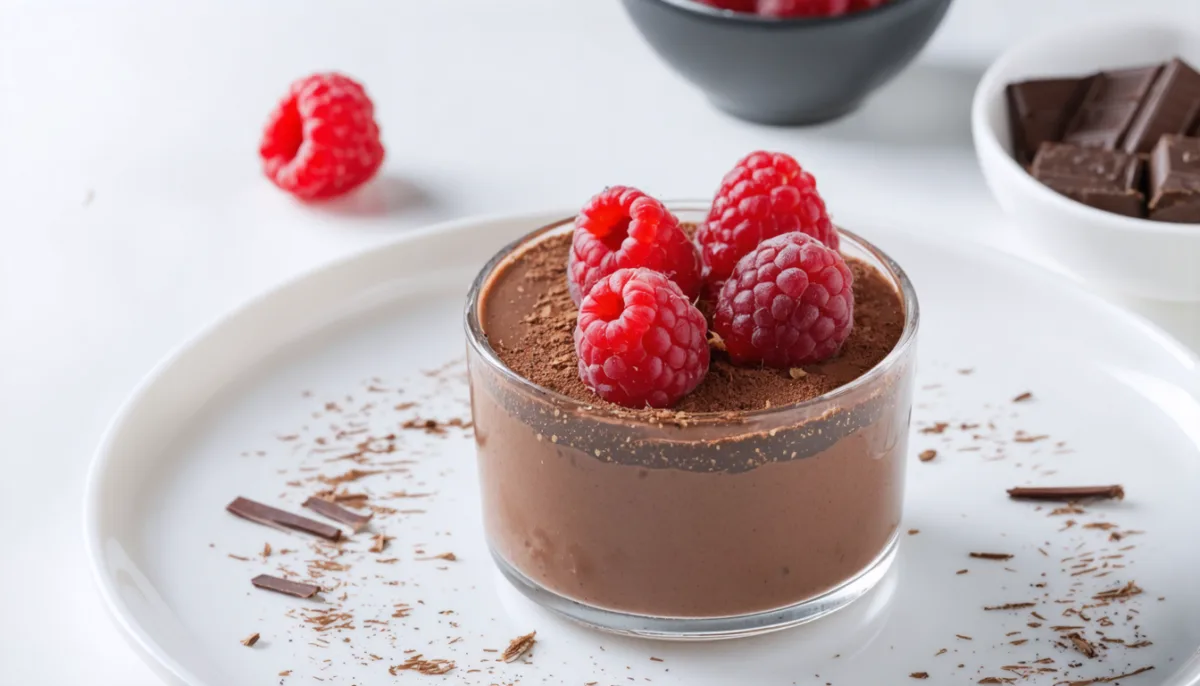 découvrez notre mousse légère au chocolat enrichie en graines de chia, une délicieuse recette saine alliant gourmandise et bienfaits nutritionnels.