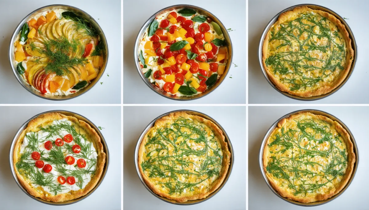 découvrez notre recette de clafoutis salé aux légumes frais et chèvre crémeux, un plat savoureux et facile à préparer pour un repas gourmand et équilibré.