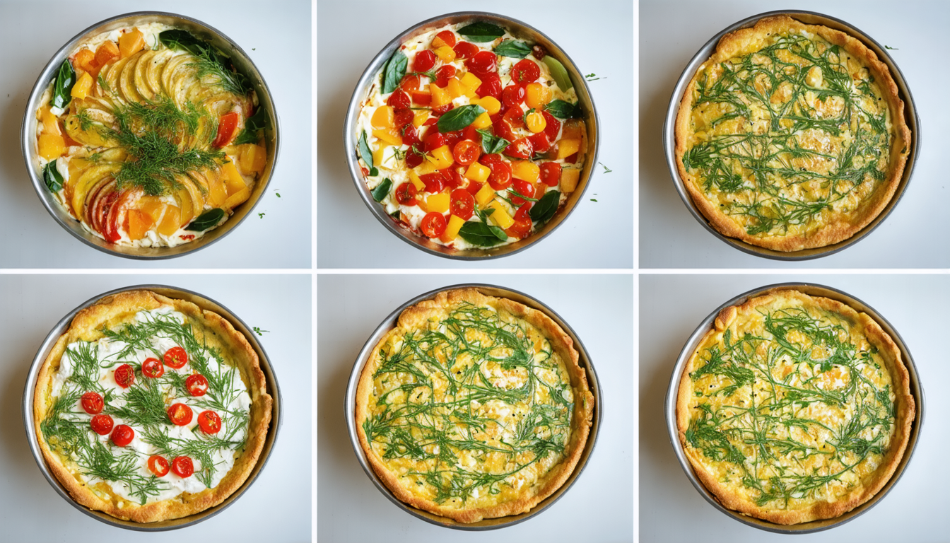 découvrez notre recette de clafoutis salé aux légumes frais et chèvre crémeux, un plat savoureux et facile à préparer pour un repas gourmand et équilibré.
