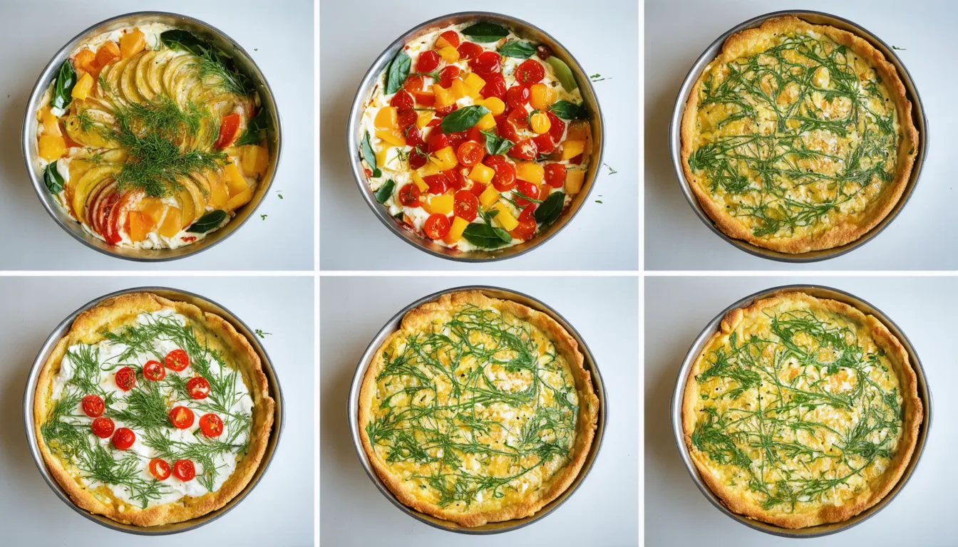 découvrez notre recette de clafoutis salé aux légumes frais et chèvre crémeux, un plat savoureux et facile à préparer pour un repas gourmand et équilibré.