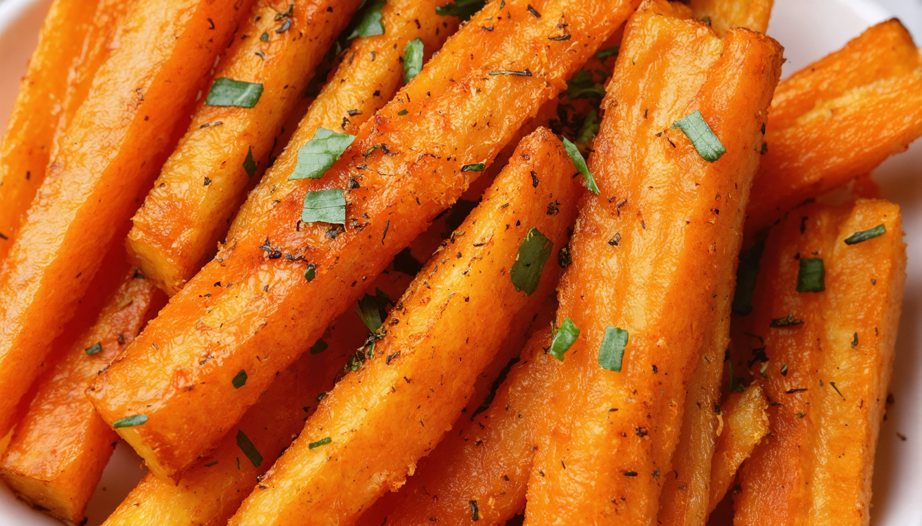 découvrez comment préparer des frites de carottes croustillantes et savoureuses grâce à l'airfryer, pour un snack sain et délicieux en toute simplicité.