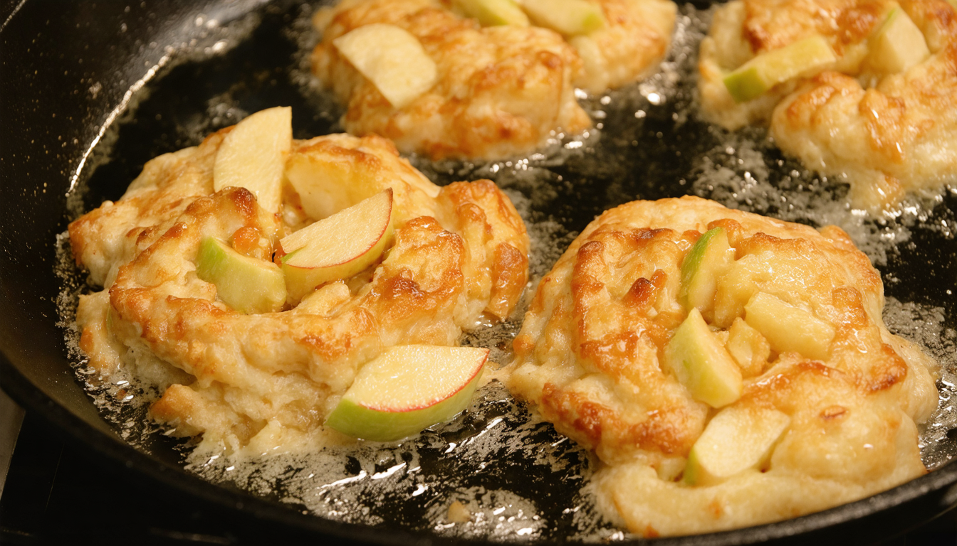 découvrez notre recette simple et rapide de beignets aux pommes à la poêle, pour des délices dorés parfaits à déguster en toute occasion.