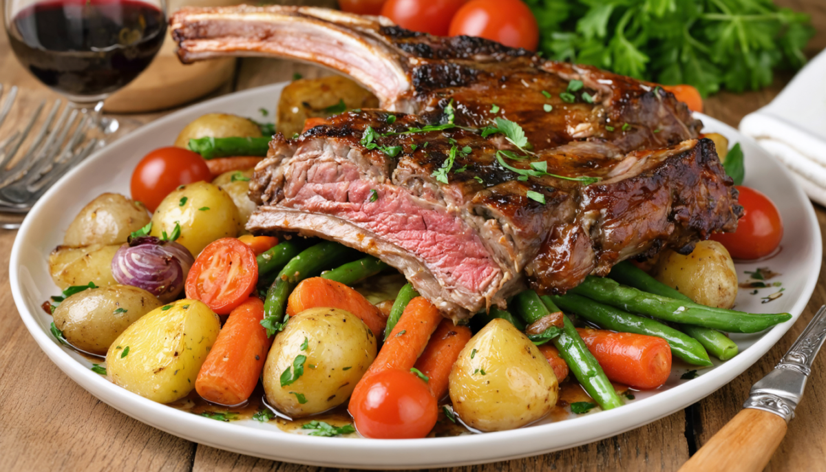 découvrez une recette délicieuse et légère de côtes de veau rôties, sublimées par des légumes savoureux pour un repas équilibré et gourmand.