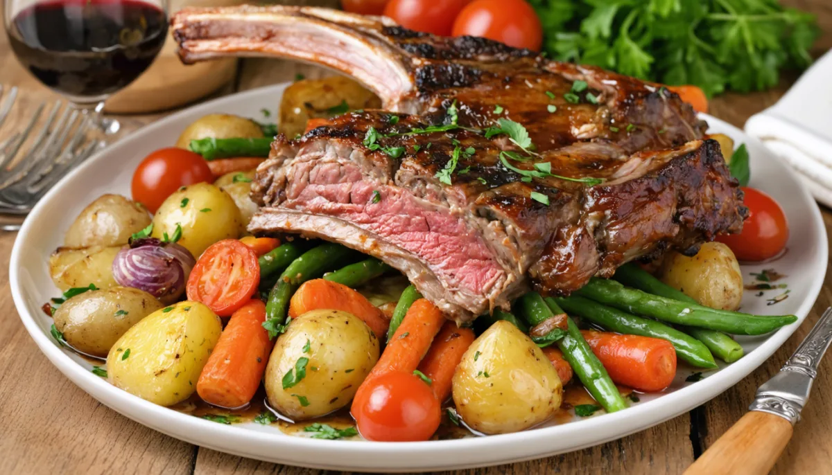 découvrez une recette délicieuse et légère de côtes de veau rôties, sublimées par des légumes savoureux pour un repas équilibré et gourmand.