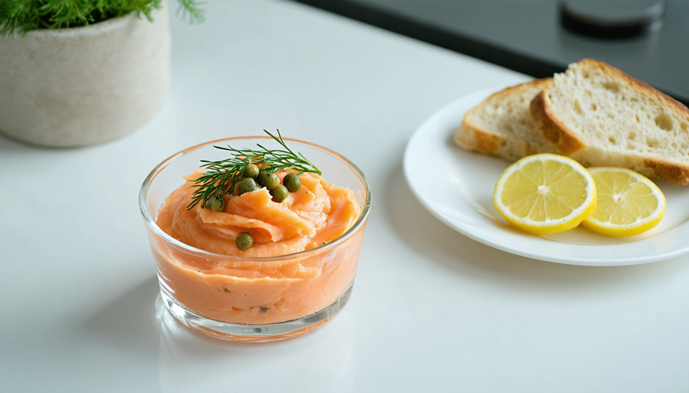 découvrez notre recette simple et rapide pour préparer une délicieuse mousse aérienne de saumon fumé, parfaite pour vos apéritifs et repas gourmands.