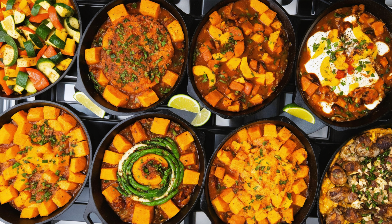 savourez l'automne avec notre délicieuse poêlée de citrouille, une recette douce et gourmande parfaite pour réchauffer vos repas de saison.