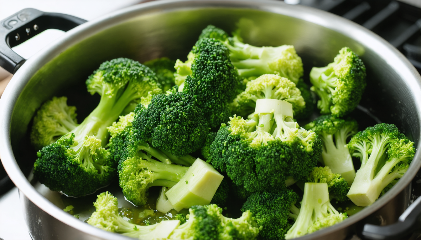 découvrez une recette saine et légère de purée de brocolis sans pomme de terre, parfaite pour un repas délicieux et nutritif.