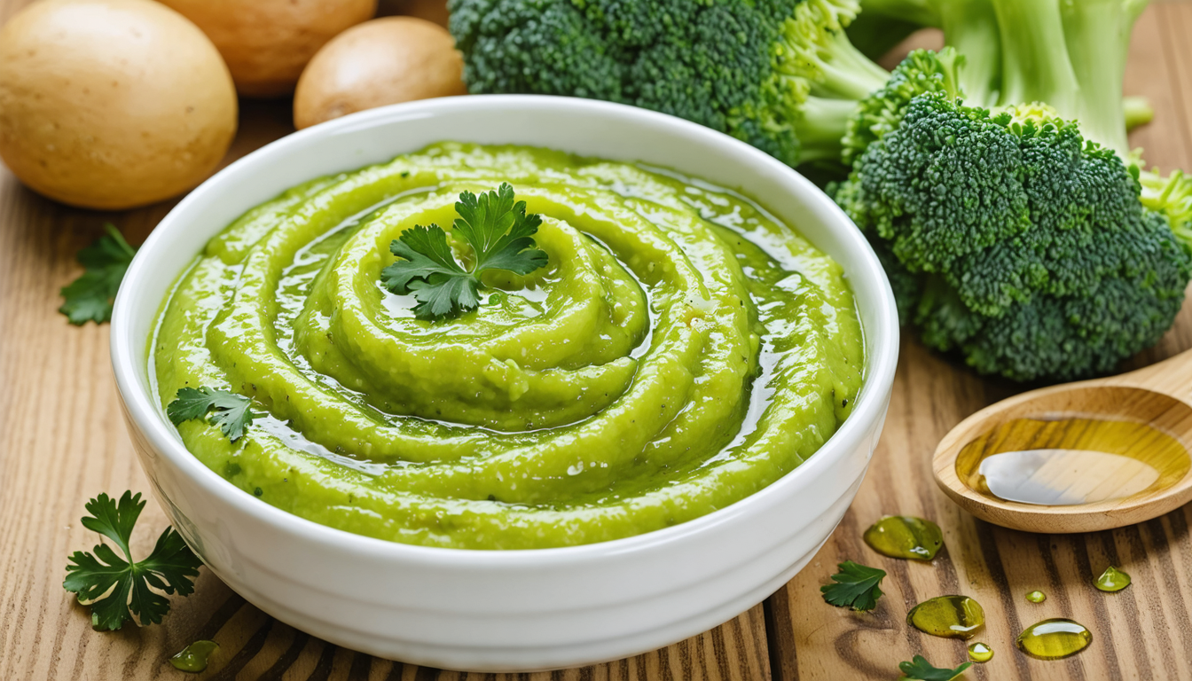 découvrez notre délicieuse purée de brocolis légère, une recette saine et facile à réaliser sans pomme de terre, parfaite pour un repas équilibré.