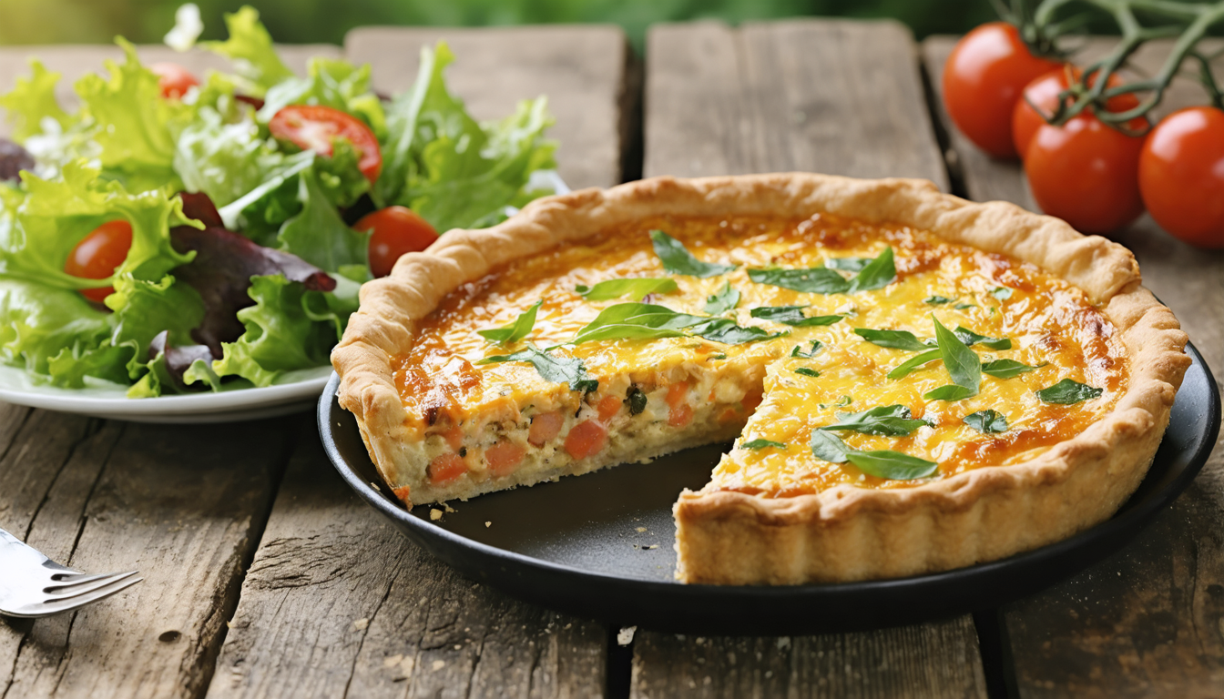 découvrez notre recette simple et rapide de quiche au thon, délicieuse et parfaite pour un repas savoureux en toute simplicité.