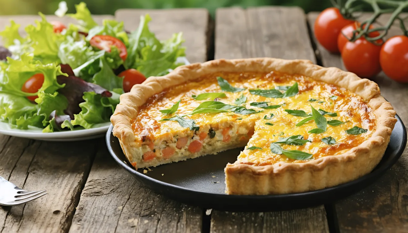 découvrez notre recette simple et rapide de quiche au thon, délicieuse et parfaite pour un repas savoureux en toute simplicité.