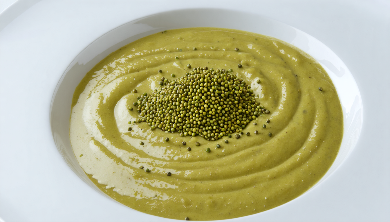 découvrez notre délicieuse sauce au poivre vert et fromage frais, une touche crémeuse et savoureuse qui sublimera tous vos plats en un instant.