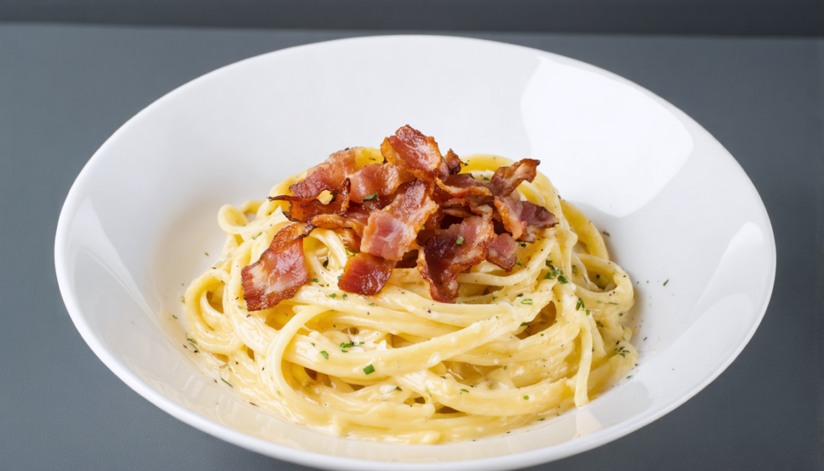 découvrez notre délicieuse sauce carbonara onctueuse, préparée avec des lardons croustillants, de la crème fraîche et un fromage fondant, pour sublimer tous vos plats de pâtes.