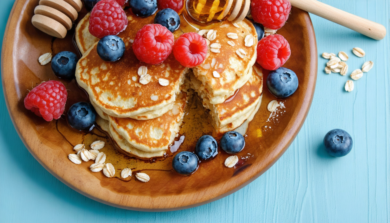 découvrez notre recette facile de crêpes aux flocons d’avoine, délicieuses et nutritives, parfaites pour un petit-déjeuner sain et savoureux qui plaît à toute la famille.